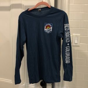 Red rocks long sleeve t shirt